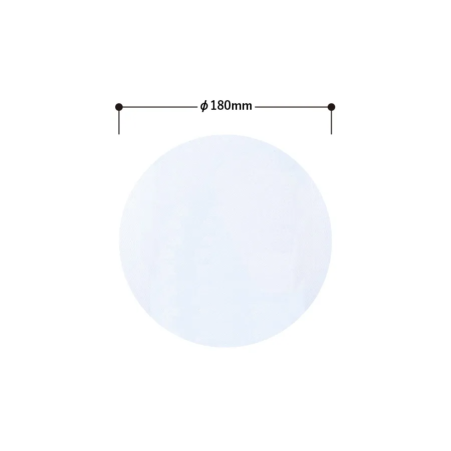 【昇華用】マウスパッド 円形φ180×厚み3mm [1798-044]